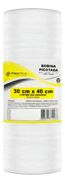 Bobina Plástica Picotada 30 x 40 cm