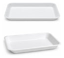 Bandeja de Isopor Branca Funda 100 Unidades